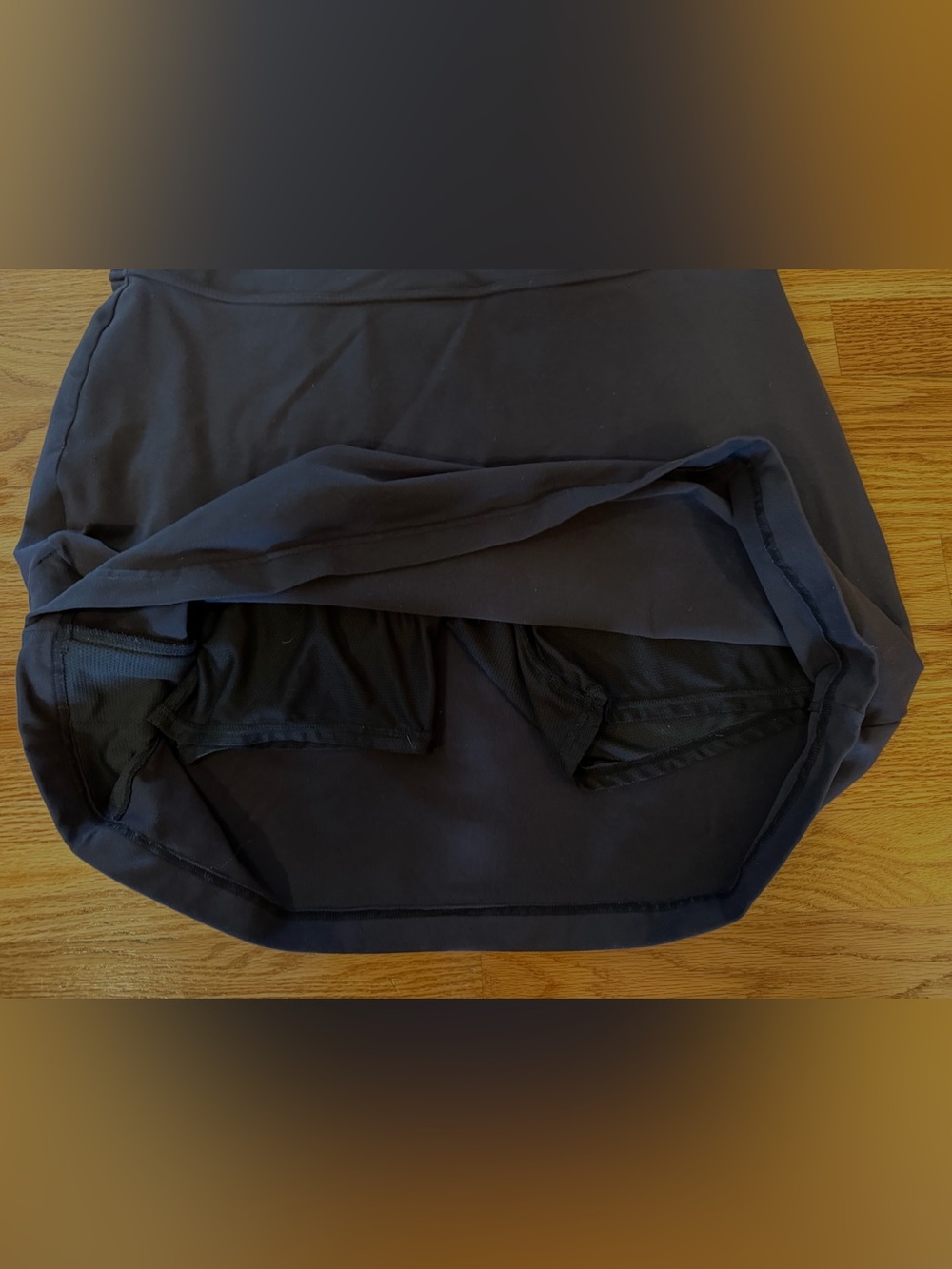 Athleta Sweet Sport Black Skort with Built-In Shorts & Side Pocket | Women’s LT - Picture 4 of 10